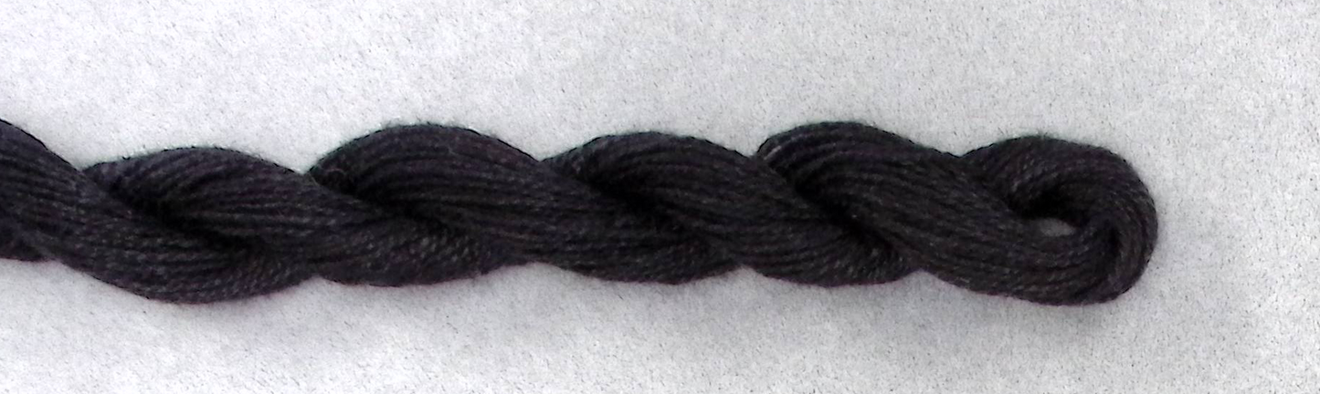 0020 Black Solid Wildflowers