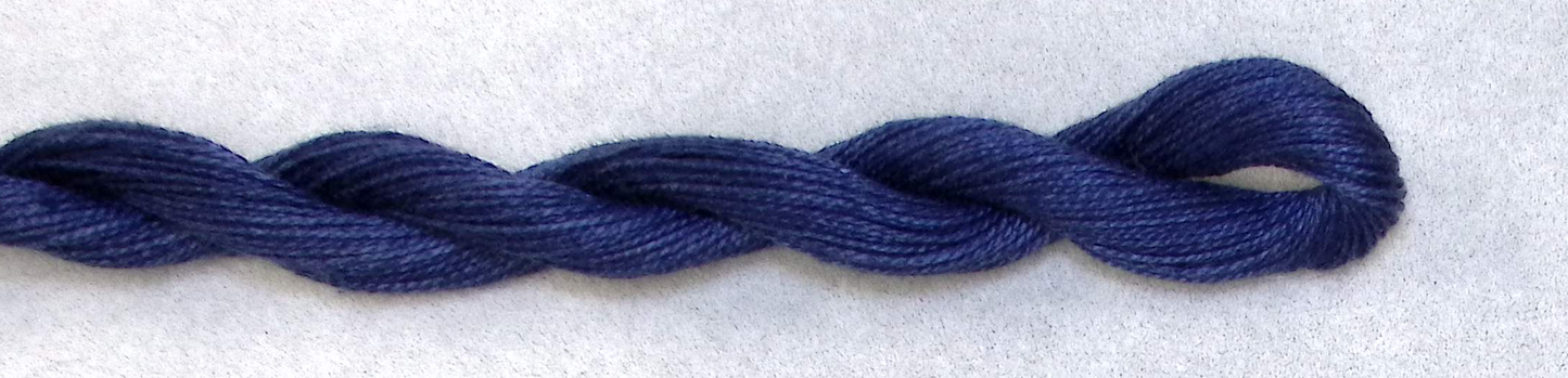 0076 Navy Solid Wildflowers