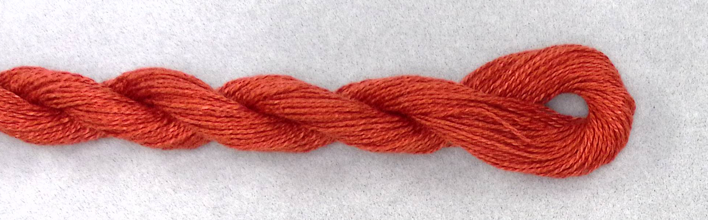 3061 Rust Orange Solid Wildflowers